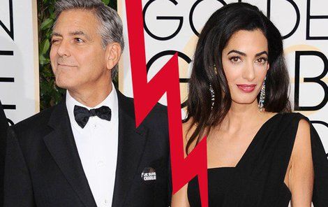 George Clooneyho a Amal Alamuddin čeká možná rozvod.