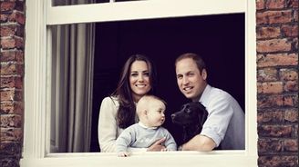 Fotografie osmiměsíčního prince George, syna Williama a Kate, pobláznila Británii