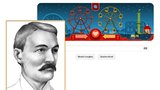 Google slaví Valentýna ruským kolem: George  Ferris ho proslavil