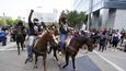 nepokoje vyvolané násilnou smrtí černocha George Floyda pokračují i v Houstonu