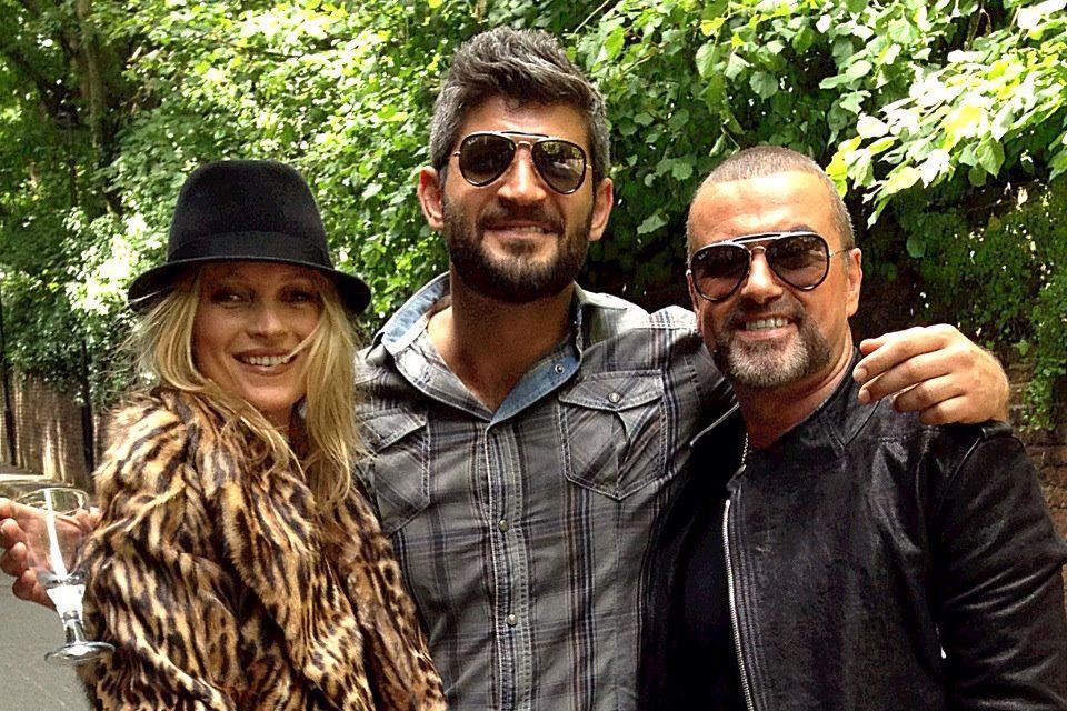 George Michael s přítelem a Kate Moss