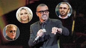 Dojemné vzkazy hvězd: Madonna, Elton John i Ringo pláčí pro George Michaela
