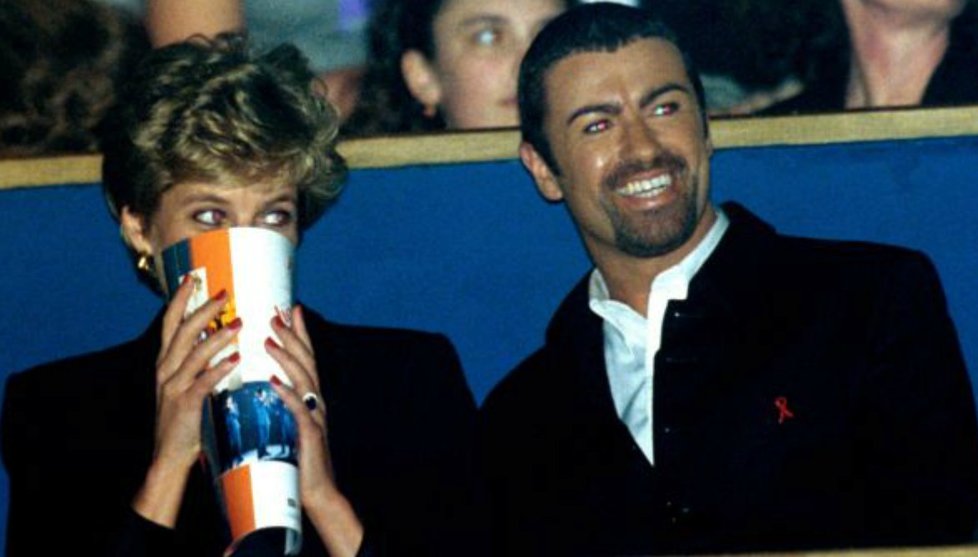 Diana a George Michael