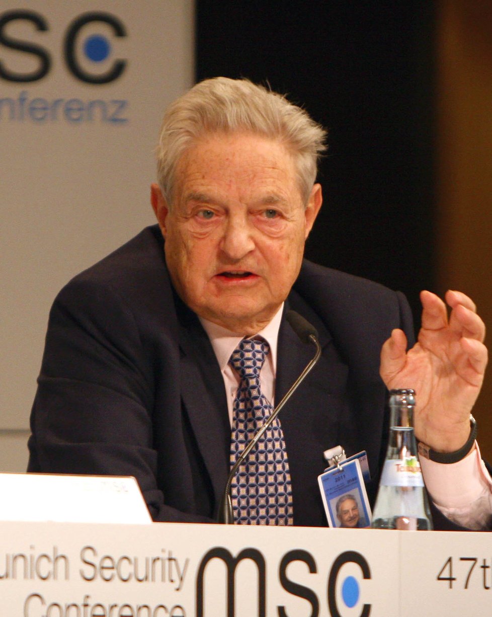 Soros je americký milionář a filantrop maďarského původu.