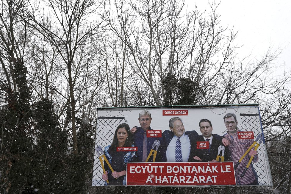Kampaň proti Georgovi Sorosovi v Maďarsku