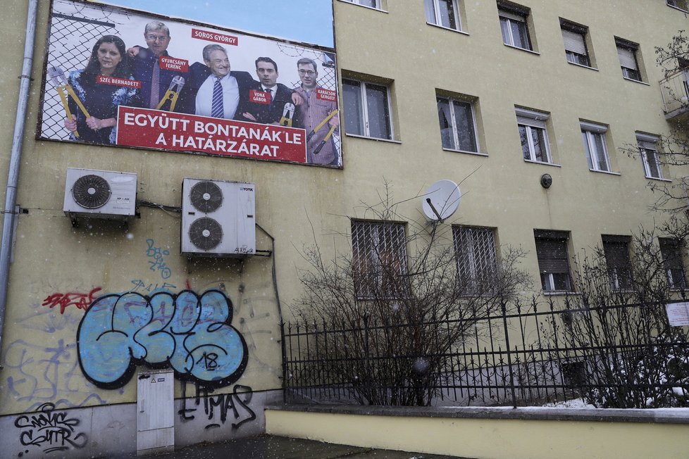 Kampaň proti Georgovi Sorosovi v Maďarsku