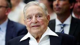 Miliardář a filantrop maďarského původu George Soros