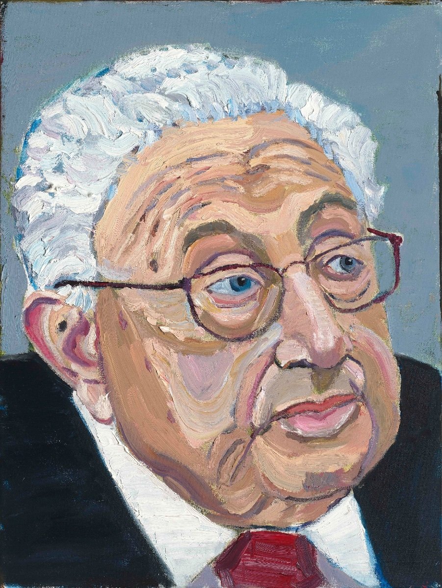 George W. Bush namaloval Henryho Kissingera v sérii o imigrantech.