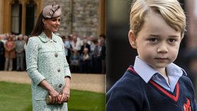 Princ George se bude učit zacházet s telefonem, aby mohl v případě nouze zavolat pomoc mamince Kate.