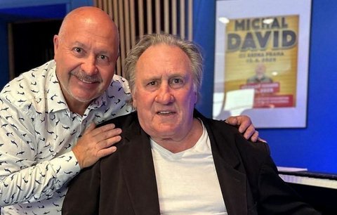 Gérard Depardieu (77) před pražským koncertem pro Blesk: Mám rád smažák, pivo i Bohdalku!