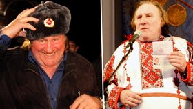 Gérard Depardieu má k Rusku kladný vztah. Ukrajina ho proto zakázala!