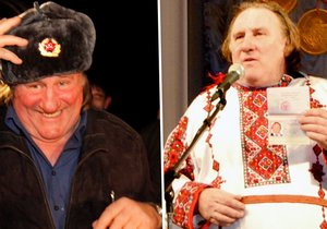 Gérard Depardieu má k Rusku kladný vztah. Ukrajina ho proto zakázala!