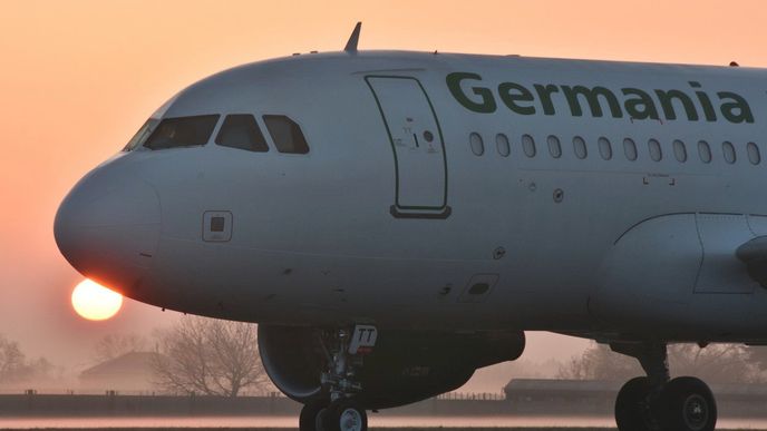 Letadlo aerolinky Germania