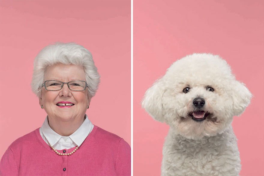 Portréty britského fotografa Gerrarda Gethingse dokazují, že pes a jeho páníček si jsou opravdu podobní