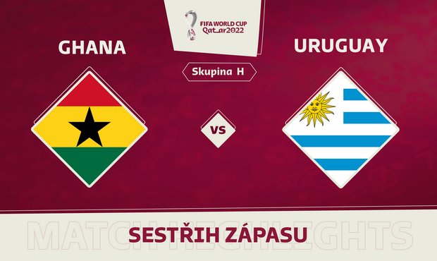 SESTŘIH: Ghana - Uruguay 0:2. Výhra o dva góly postup nepřinesla, s turnajem se loučí oba týmy