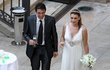 Novomanželé Alena a Gigi Buffonovi.