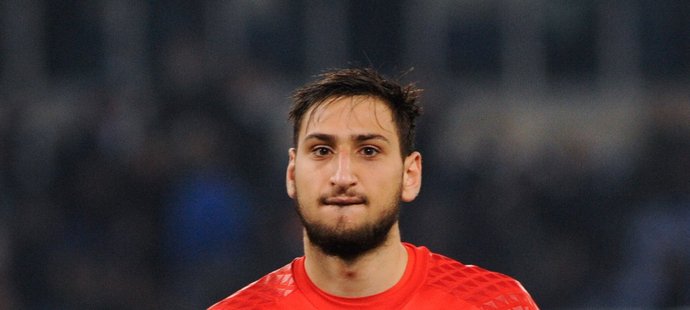 Brankář AC Milán Gianluigi Donnarumma