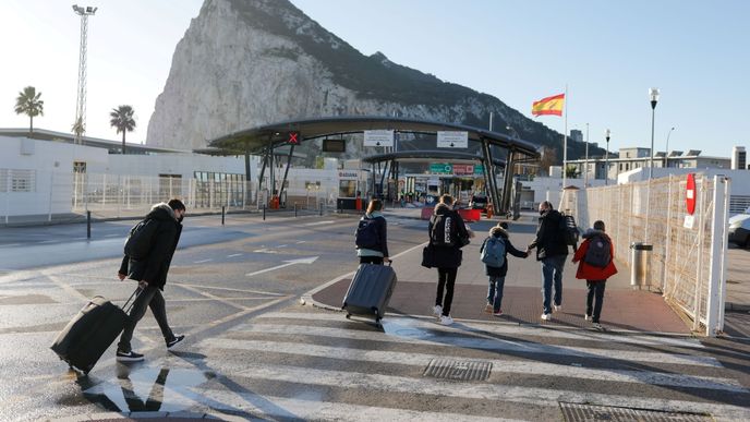 Hranice Španělska a Gibraltaru