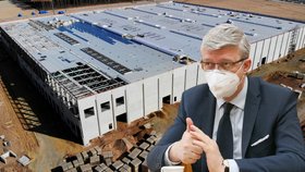 V Česku se by se měla stavět továrna na bakterie pro elektromobily, oznámil vicepremiér Karel Havlíček (za ANO). Na snímku gigafactory Tesly.