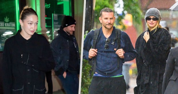 Gigi Hadid a Bradley Cooper jsou poslední měsíc prakticky nerozluční.