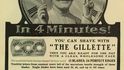 Reklama na Gillette Safety Razor