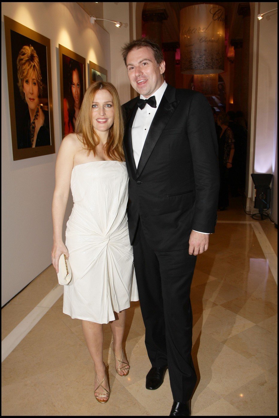 Gillian se svým druhým manželem Jullianem Ozannem.