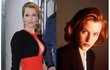 Gillian Anderson dnes a před 18 lety!