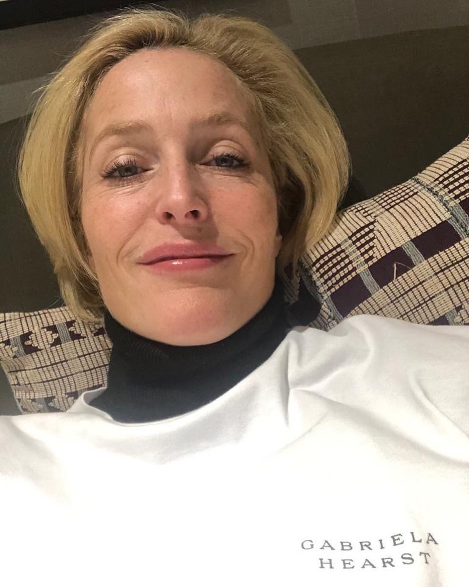 Herečka Gillian Anderson