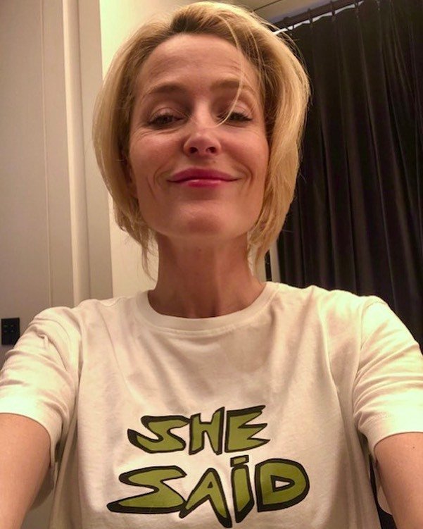 Herečka Gillian Anderson