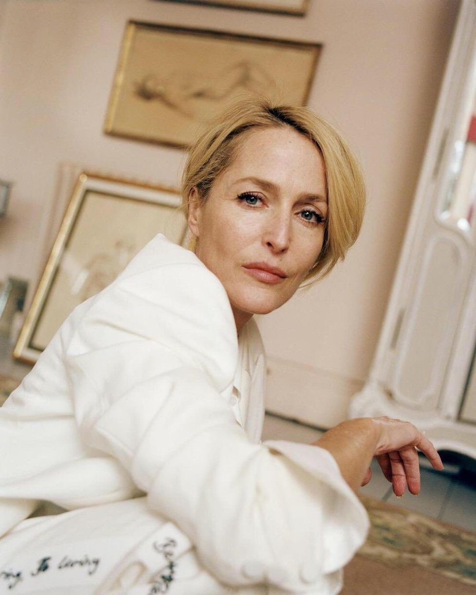 Herečka Gillian Anderson