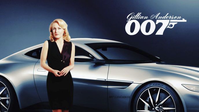 Gillian Andersonová jako Bond?