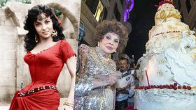 Herečka Gina Lollobrigida slavila 90. narozeniny.