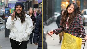 Zakrvácená Gina Rodriguez s nožem v ruce: Děsila kolemjdoucí uprostřed New Yorku!