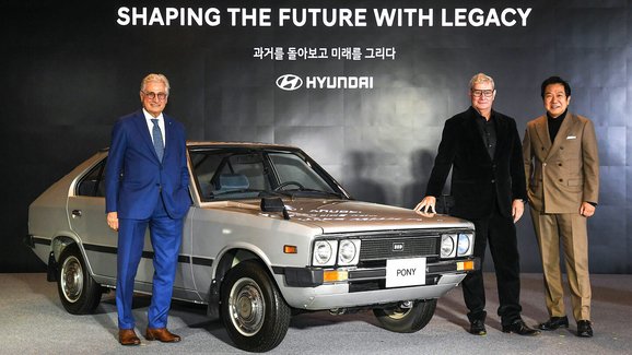 Hyundai ve spolupráci s Giugiarem chystá repliku Pony z roku 1974