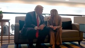 Prezident USA Donald Trump a italská premiérka Giorgia Meloniová (červen 2026)
