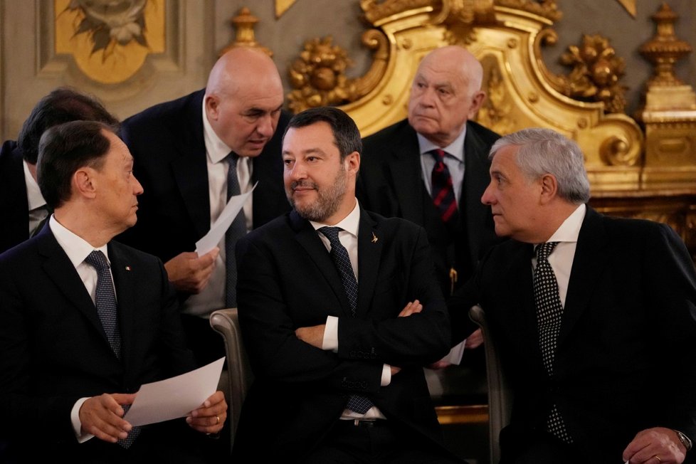 Nová italská vláda Giorgie Meloniové (22.10.2022)