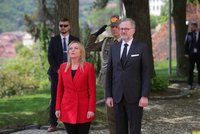 Italská premiérka v Praze: Fiala přivítal Meloniovou, která se sejde i s Pavlem