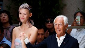 Třetí nejbohatší Ital je módní návrhář Giorgio Armani