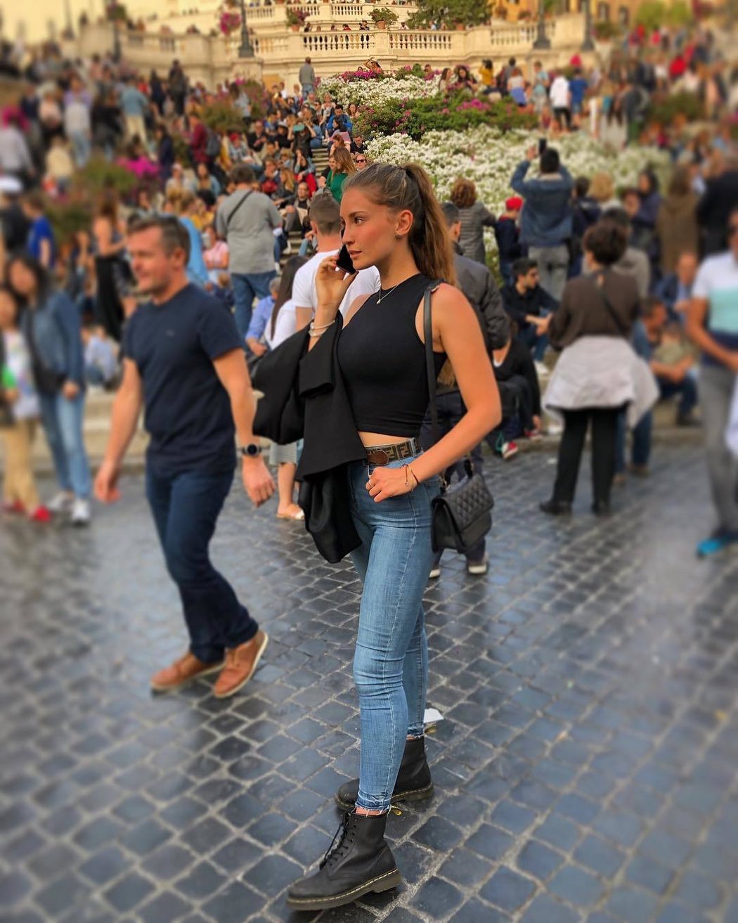 Tenisová kráska a účastnice Miss Italia 2019 Susanna Giovanardiová by to jednou ráda dotáhla až do hlavní soutěže grandslamu