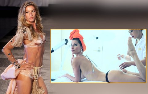 Brazilská modelka Gisele Bündchen (32): Zadečku dopřává mimořádnou péči