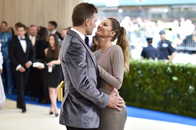 Gisele Bundchen a Tom Brady na Met Gala 2017