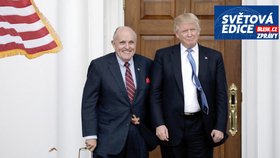 Rudy Giuliani musel žebrat o peníze na soudy u Donalda Trumpa.