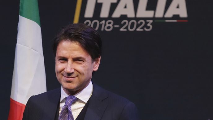 Italský premiér Giuseppe Conte