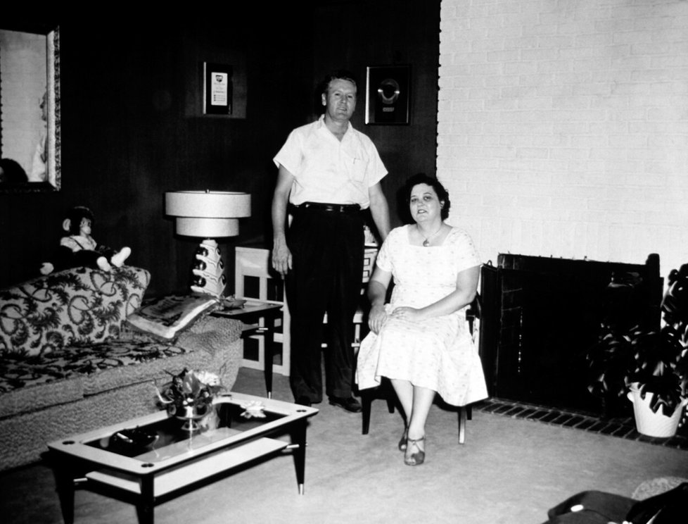 Gladys Presley a Vernon Presley