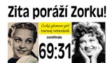 Turnaj Veteránek: Zita Kabátová jde do semifinále