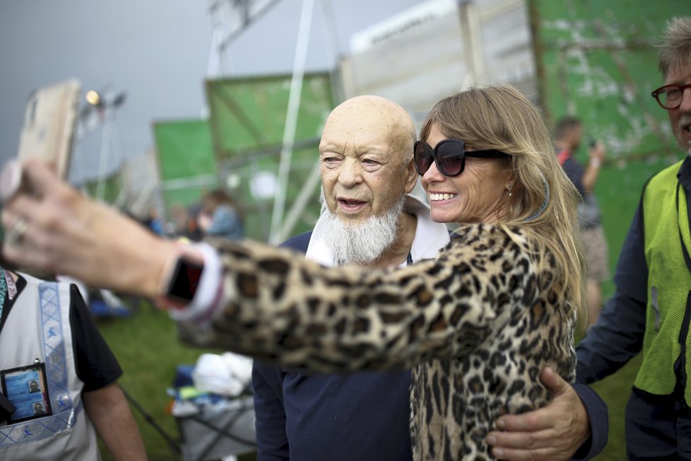 Zakladatel festivalu Michael Eavis