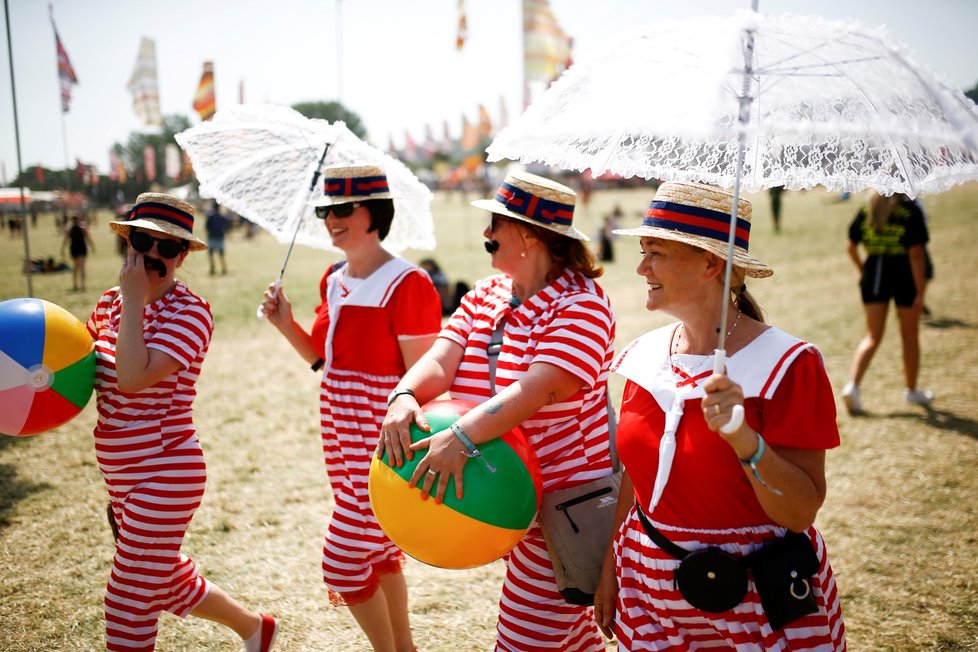 Glastonbury 2019. U anglické vesnice Pilton se po dvou letech koná legendární festival.