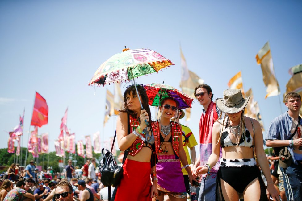 Glastonbury 2019. U anglické vesnice Pilton se po dvou letech koná legendární festival.