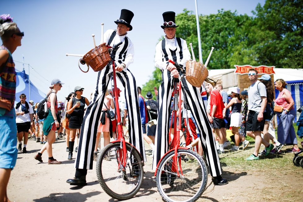 Glastonbury 2019. U anglické vesnice Pilton se po dvou letech koná legendární festival.