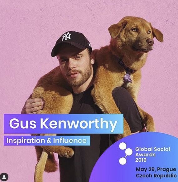 Global Social Awards 2019 - Gus Kenworthy